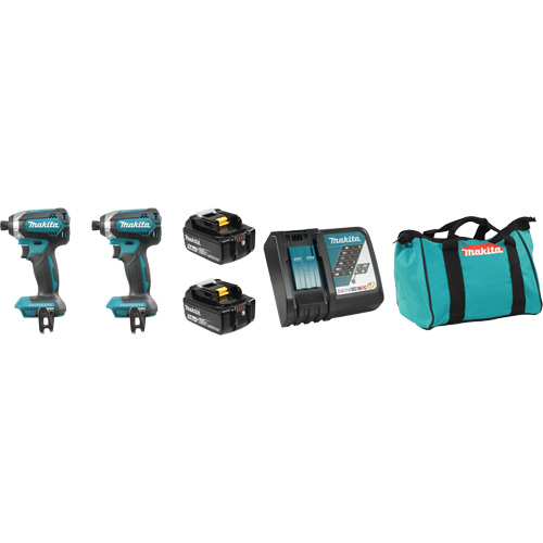 Ensemble de 2 outils avec moteur sans balai LXT, Lithium-ion, 18 V FMT Sales Ltd