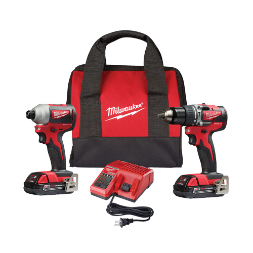 M18 2-Tool Combo Kit, Lithium-Ion, 18 V FMT Sales Ltd