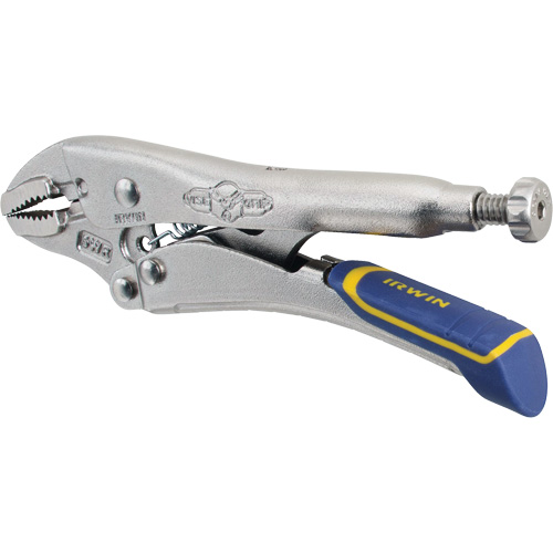 Fast Release Locking Pliers with Wire Cutter, 5" Length, Curved Jaw FMT Sales Ltd