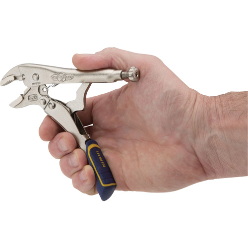 Fast Release Locking Pliers with Wire Cutter, 5" Length, Curved Jaw FMT Sales Ltd