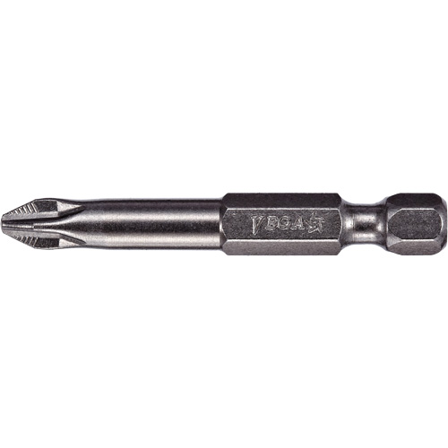 Embout pour outil &eacute;lectrique ACR, Phillips, Embout #2, Prise 1/4", Longueur 2-3/4" FMT Sales Ltd