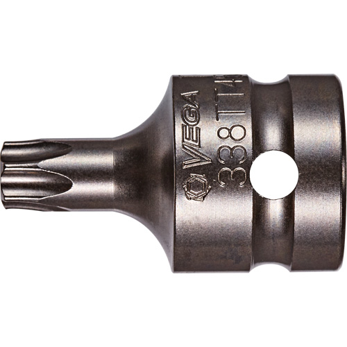 Embout &agrave; ins&eacute;rer, Torx inviolable, 30 x 1-1/2" lo, Prise 1/2" FMT Sales Ltd