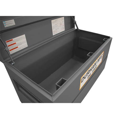 Jobsite Storage Box, 48" x 24" x 27-13/16", Steel, Grey FMT Sales Ltd