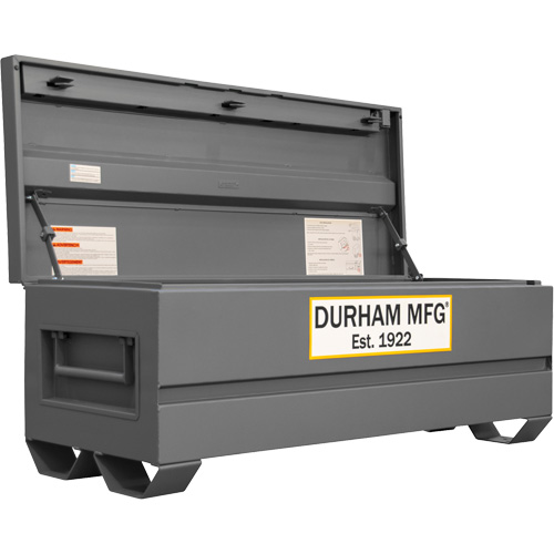 Jobsite Storage Box, 60" x 24" x 22-3/4", Steel, Grey FMT Sales Ltd