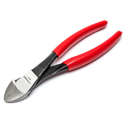 Pince &agrave; coupe diagonale &agrave; poign&eacute;e tremp&eacute;e pour travaux lourds — en sac, 7" lo FMT Sales Ltd