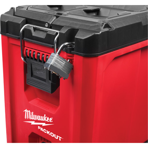 Packout Compact Tool Box, 10" x 16-1/5" x 13", Black/Red FMT Sales Ltd