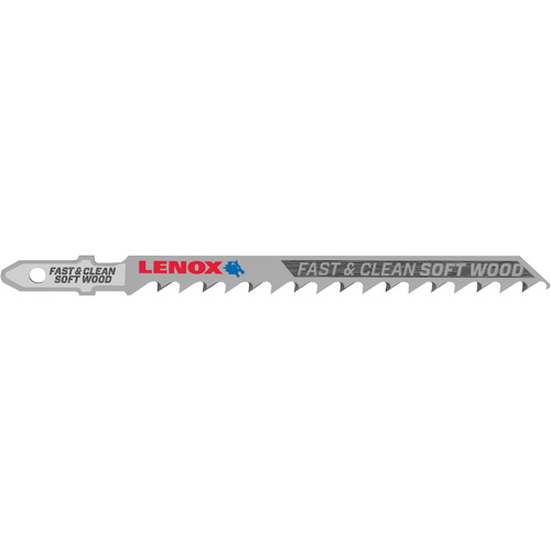 Clean Cutting Wood Jigsaw Blade, Bi-Metal, T-Shank, 4" L, 6 TPI FMT Sales Ltd