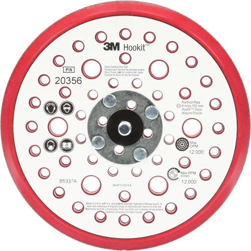 Hookit Clean Sanding Low Profile Disc Pad FMT Sales Ltd