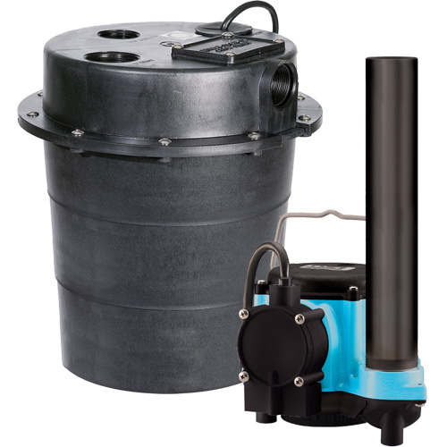 WRS Series Submersible Pump, 45 GPM, 115 V, 9 A, 1/3 HP FMT Sales Ltd