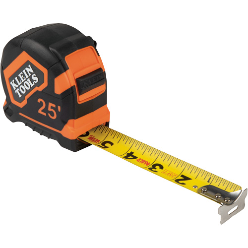 Ruban &agrave; mesurer avec agrafe de ceinture, 25', Marques de goujon 1/16" FMT Sales Ltd