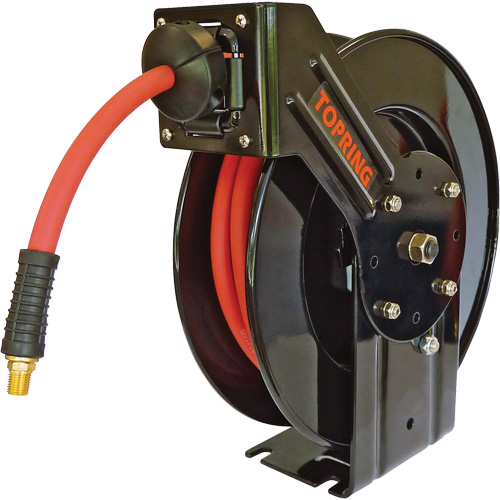 D&eacute;vidoir de boyau Topreel/Airflex, Air/Eau, 3/8" x 65', Tuyau simple, 250 PSI FMT Sales Ltd