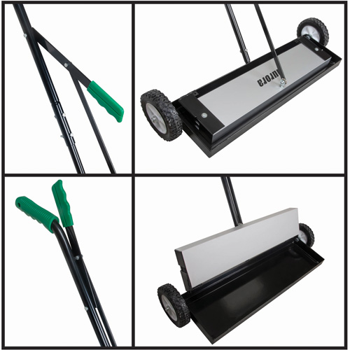 Magnetic Push Sweeper, 24" W FMT Sales Ltd