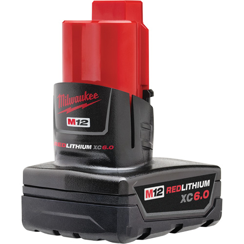 Bloc-piles M12 Redlithium XC 6.0, Lithium-ion, 12 V, 6 Ah FMT Sales Ltd