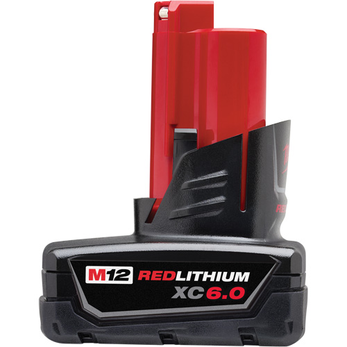 Bloc-piles M12 Redlithium XC 6.0, Lithium-ion, 12 V, 6 Ah FMT Sales Ltd