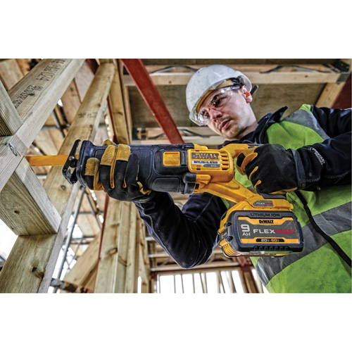 Scie alternative sans balai Max FlexVolt (outil seulement), 60 V, Lithium-ion Bloc-pile, 0-3000 coups/min FMT Sales Ltd