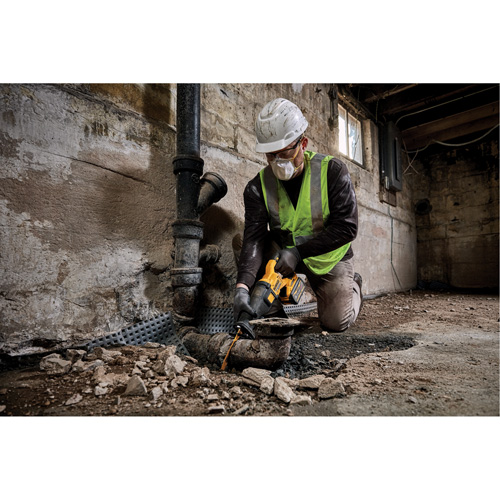 Scie alternative sans balai Max FlexVolt (outil seulement), 60 V, Lithium-ion Bloc-pile, 0-3000 coups/min FMT Sales Ltd