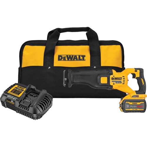 Ensemble de scie alternative sans balai FlexVolt Max, 60 V, Lithium-ion Bloc-pile, 0-3000 coups/min FMT Sales Ltd