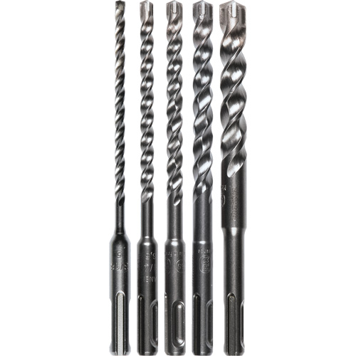 SDS-Plus 3-Cutter Bit Set, 5 Pieces, Carbide FMT Sales Ltd