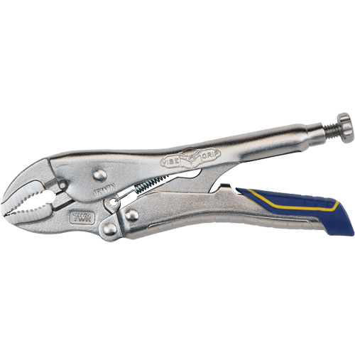 Pince-&eacute;tau avec coupe-fil Vise-Grip Fast Release 7WR, Longueur 7", M&acirc;choire courb&eacute;e FMT Sales Ltd