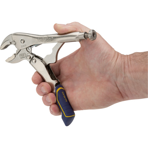 Pince-&eacute;tau avec coupe-fil Vise-Grip Fast Release 7WR, Longueur 7", M&acirc;choire courb&eacute;e FMT Sales Ltd