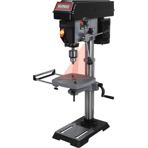 Variable Speed Drill Press, 12", 5/8" Chuck, 3200 RPM FMT Sales Ltd