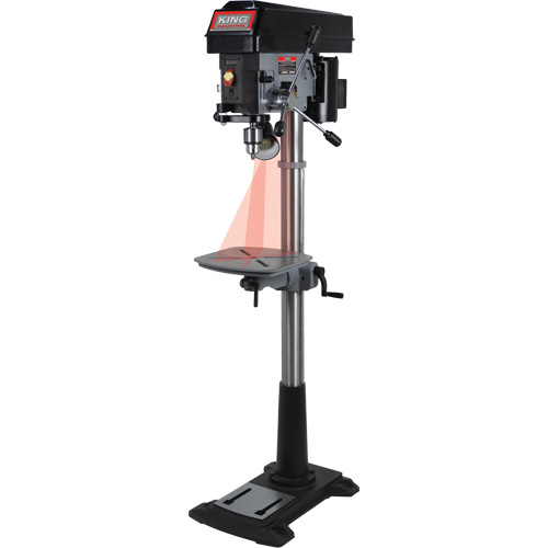 Variable Speed Drill Press, 15", 5/8" Chuck, 3300 RPM FMT Sales Ltd