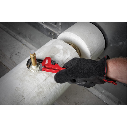 Pipe Wrench, 3/4" Jaw Capacity, 6" Long, Powder Coated Finish FMT Sales Ltd