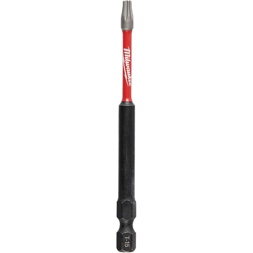 Embout de tournevis Shockwave Impact Duty, Torx, Embout T-15, Prise 1/4", Longueur 3-1/2" FMT Sales Ltd