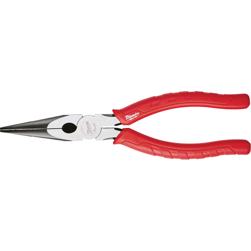 Comfort Grip Long Nose Pliers, 8" L FMT Sales Ltd