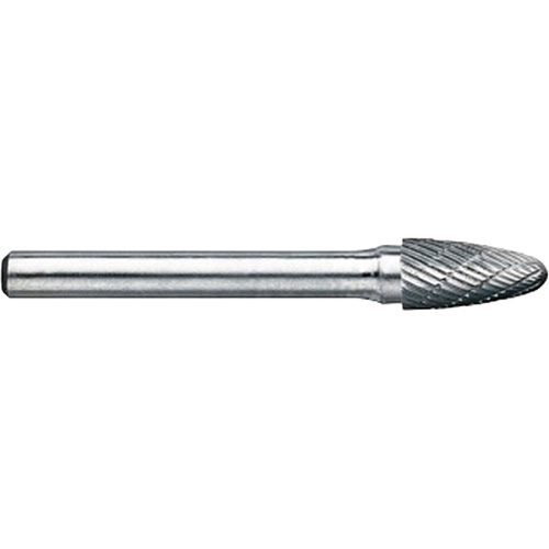 DRILLCO Magnum Double Cut Solid Carbide Burr, SG-3, 3/8" Dia., 1/4" Shank, 3/4" Depth of Cut FMT Sales Ltd