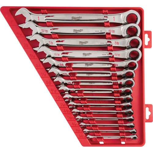 Ratcheting Wrench Set, Combination, 15 Pieces, Imperial FMT Sales Ltd