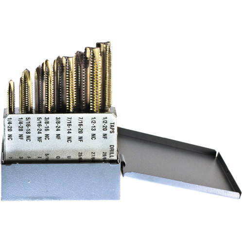 Jeu de tarauds DRILLCO, 10 morcea FMT Sales Ltd
