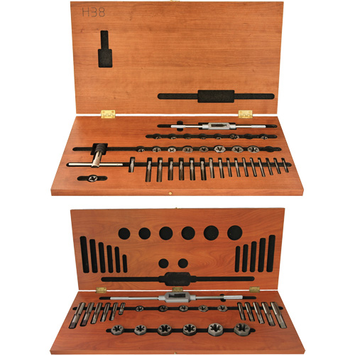 Jeu de tarauds et fili&egrave;res hexagonales DRILLCO, 58 Morcea FMT Sales Ltd