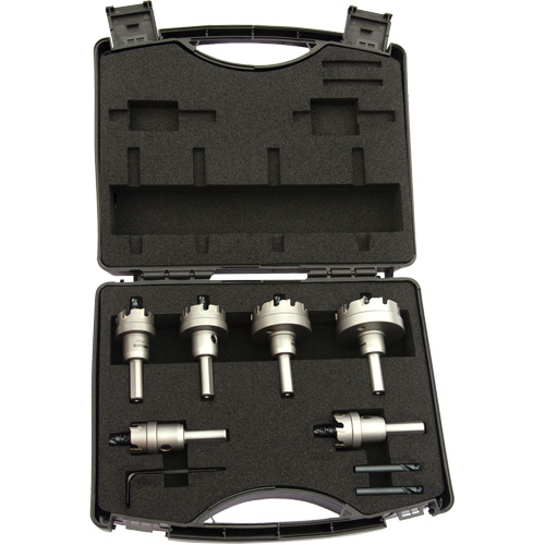 DRILLCO TCT Hole Cutter Set, 6 Pieces FMT Sales Ltd