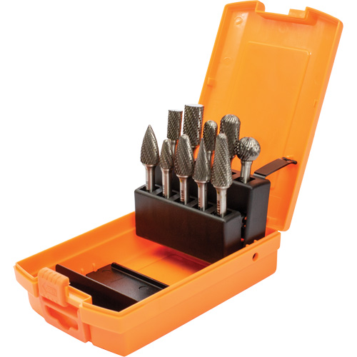 DC Carbide Burr Kit, 10 Pieces FMT Sales Ltd