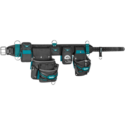 Ceinture porte-outils lourde TH3 compl&egrave;te, Polyester, Bleu/Gris FMT Sales Ltd