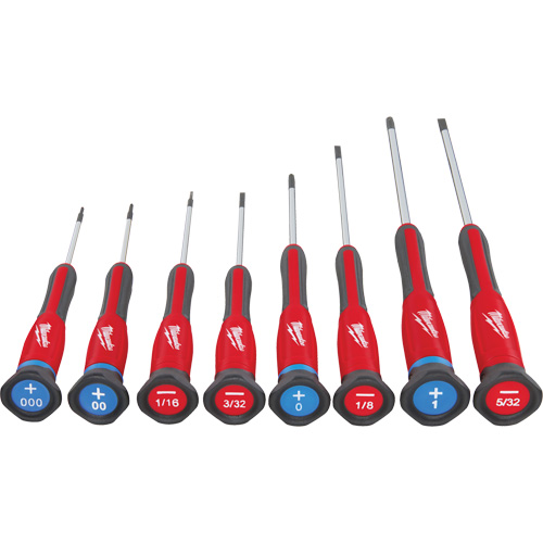 Jeu de tournevis de pr&eacute;cision, 8 mcx FMT Sales Ltd