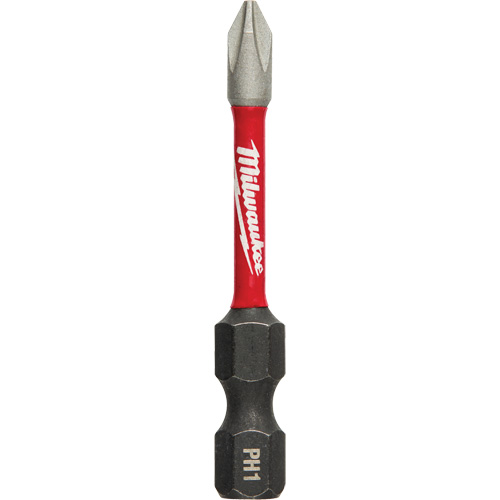 Embouts &agrave; percussion Shockwave Impact-Duty, Phillips, Embout #1, Prise 1/4", Longueur 2" FMT Sales Ltd