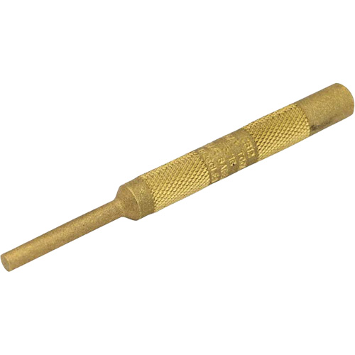 Brass Pin Punch, 3/16" Dia. x 4" L FMT Sales Ltd