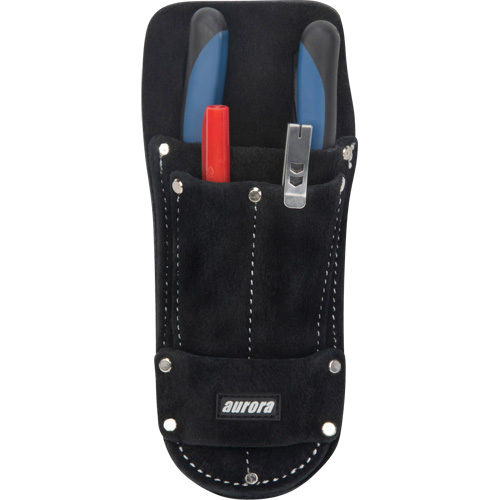 Tool Pouch, Plier Holder, Leather, 3 Pockets FMT Sales Ltd