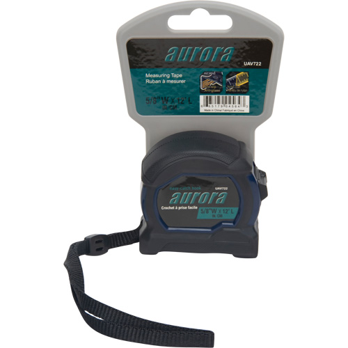Tape Measure, 5/8" x 12', Imperial & Metric Graduations FMT Sales Ltd