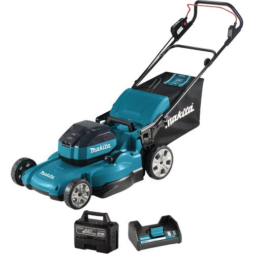 Tondeuse sans fil avec moteur sans balai, Pouss&eacute;e, &agrave; pile, Largeur de coupe 21" FMT Sales Ltd
