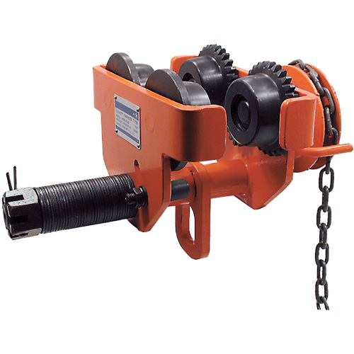 Chariot &agrave; engrenage pour usage intensif s&eacute;rie SGT, 10 000 lb (5 tonnes) Capacit&eacute;, 4-1/2" - 8-1/32" FMT Sales Ltd