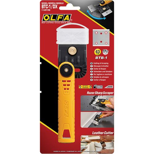 Grattoir BTC-1/DX d'usage multiple avec t&ecirc;te ajustable FMT Sales Ltd