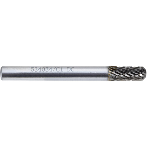 C1-DC Fraise au carbure &agrave; bout arrondi JET-KUT GP, 1/4" dia. FMT Sales Ltd