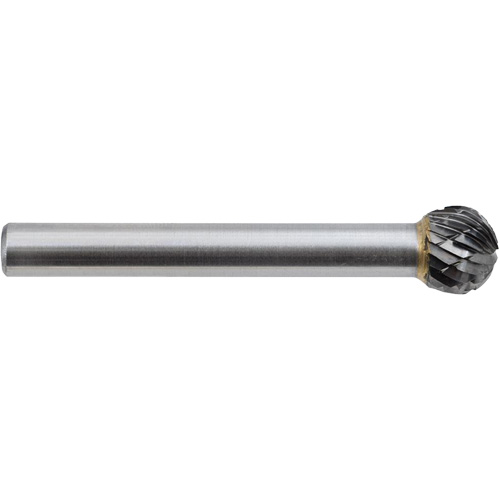 D1-DC JET-KUT GP Ball Shape Carbide Bur, 1/4" Dia. FMT Sales Ltd