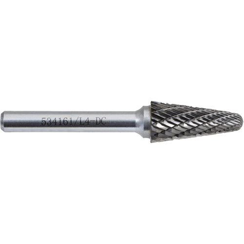 L4-DC Fraise conique 9 JET-KUT (embout rayon), 1/2" dia. FMT Sales Ltd