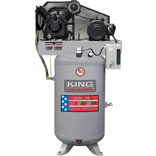 2-Stage Air Compressor, 80 Gal. (96 US Gal) FMT Sales Ltd