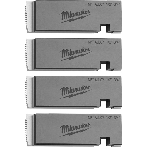 Fili&egrave;res de filetage pour tuyaux universel NPT, Pour tuyau de 1/2"-3/4", Alliage FMT Sales Ltd