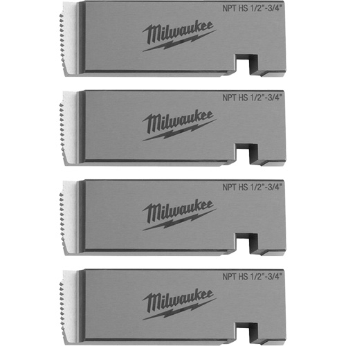 Fili&egrave;res de filetage pour tuyaux universel NPT, Pour tuyau de 1/2"-3/4", Acier rapide FMT Sales Ltd
